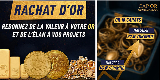 Cap Or Numismatique Toulouse • achat d'or